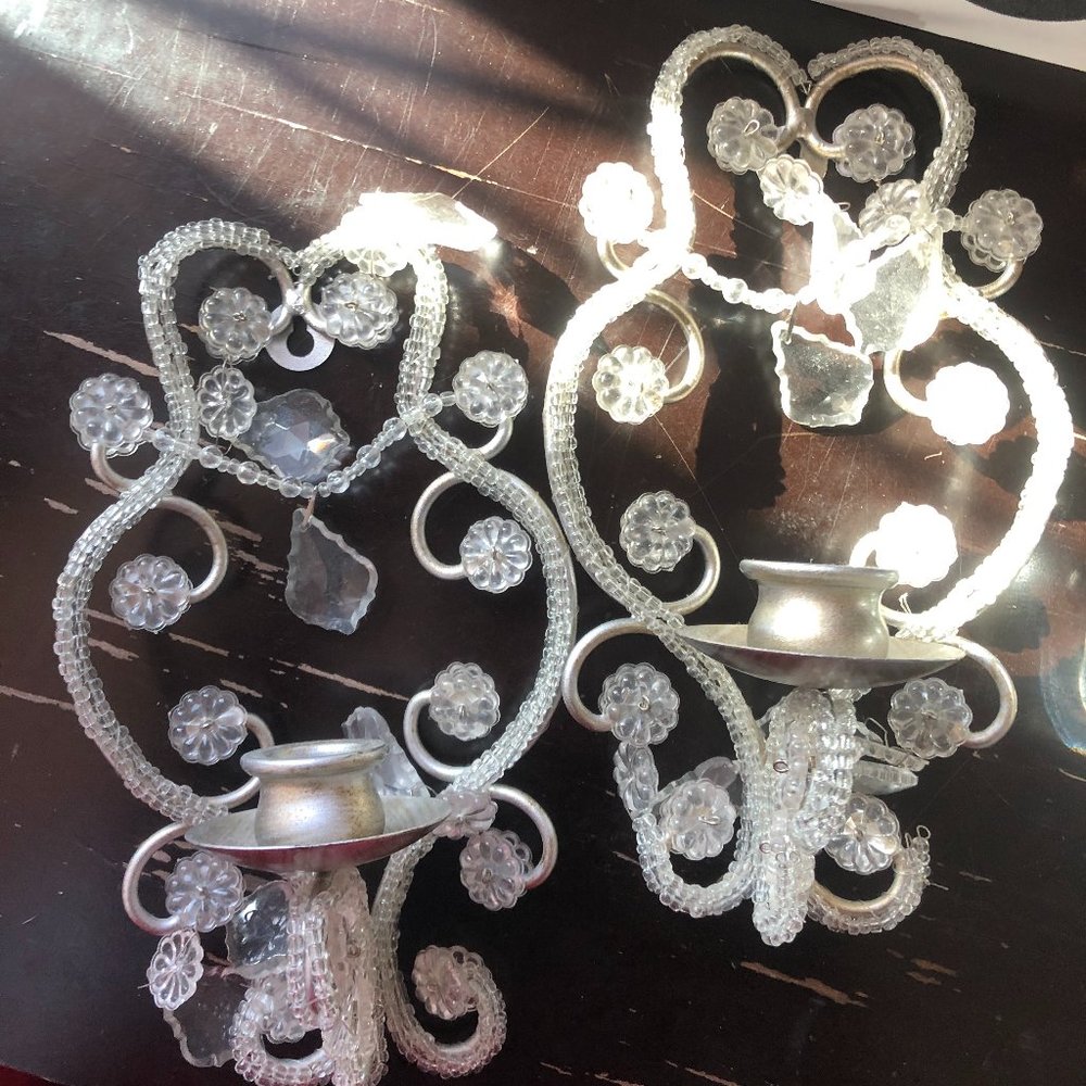 Candle Holder Jewel Wall Decor